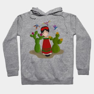 Frida Kahlo Doll 2 Hoodie